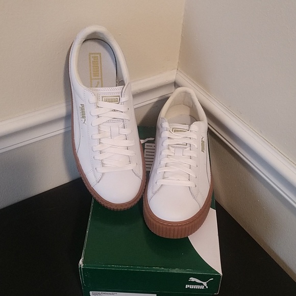 🎈Puma Platform Core Leather Sneakers , NWT, Sz - Picture 2 of 8